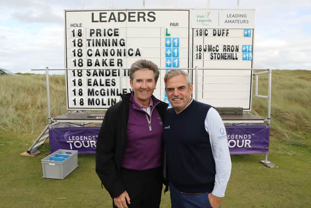 Five-time DP World Tour winner Jarmo Sandelin finished in second place along with Denmark’s Steen Tinning, and English compatriots Peter Baker and Paul Eales. McGinley was in a tie for seventh.