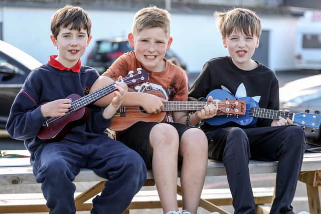 Laois School of Music offer lessons in voice/singing, piano, keyboard, violin, cello, saxophone, flute, clarinet, kindermusic (for children ages 3-7), guitar, drums and recorder. There are also a range of ensembles for young musicians to participate in, including the Laois School of Music Junior Orchestra. MORE BELOW PICTURE.