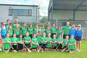 Congratulations to the U12 Camogie Team. Full caption at end of story