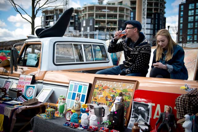 “You’re most likely to make the most money at the start of the day, as people rummage through your stock as a seller, while buyers can grab a bargain at the end when sellers are discounting items to get rid of them before going home,” he says.