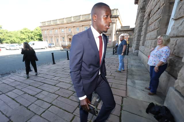 She also alleged that he told her she looked better when she smiled before she challenged him, prompting him to apologise, the court heard.