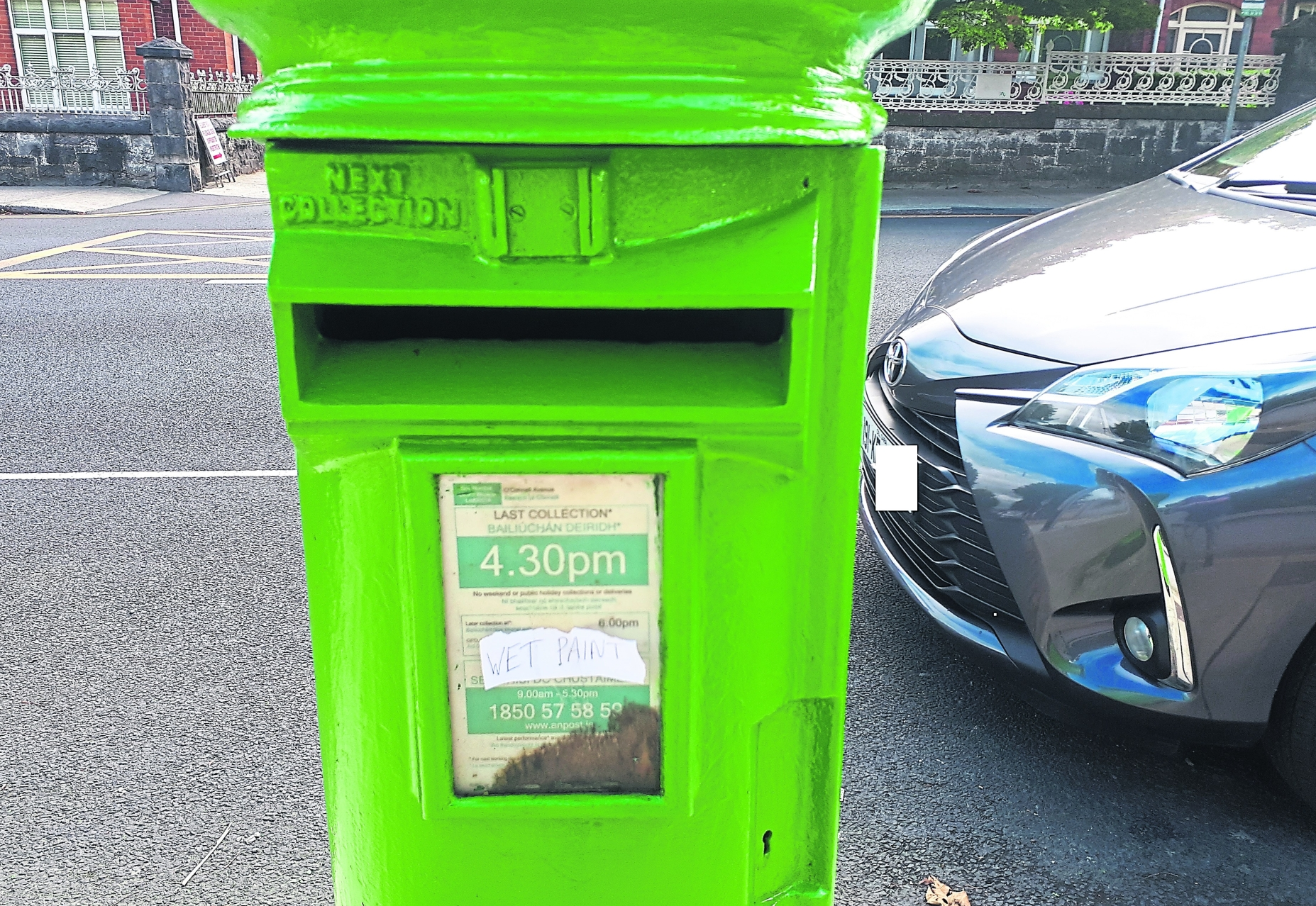 Limerick city letterboxes get a lick of paint