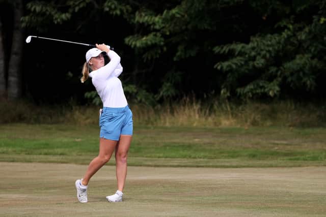 “I don’t think it has landed yet, I’ve just been so nervous all day and kind of reminding myself to stay calm and take one shot at a time but it’s easier said than done,” Stark said after posting a winning total of 20 under par.