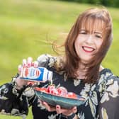 Miriam Walker, Director of Domestic Consumer at Avonmore shows the brand's new sustainable packaging