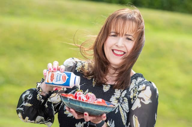 Miriam Walker, Director of Domestic Consumer at Avonmore shows the brand's new sustainable packaging