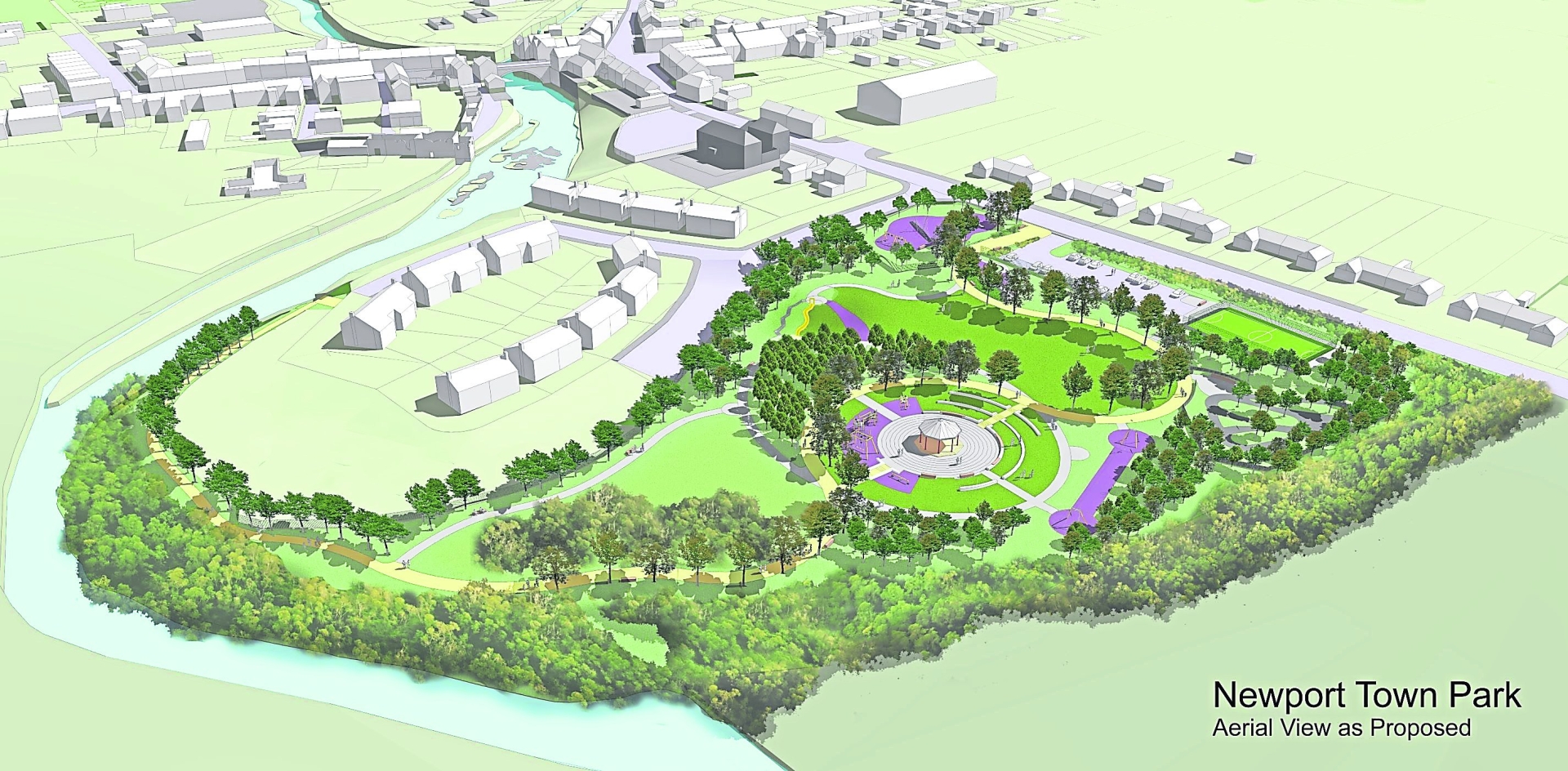 Great news: Newport all set for opening of playground and town park next month