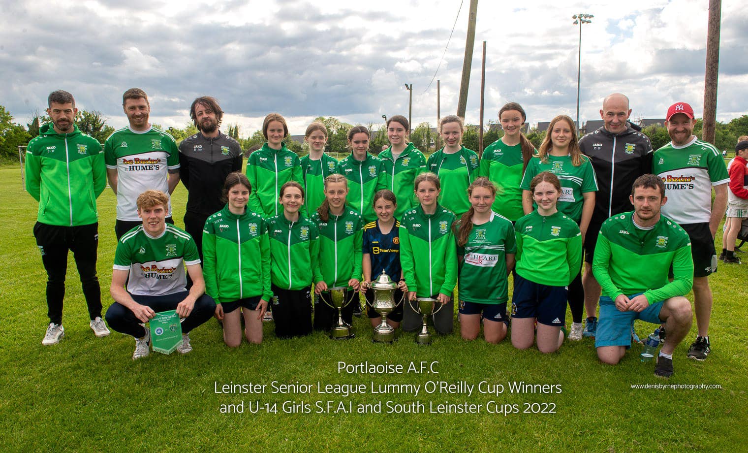 Date announced for Laois honours for Portlaoise soccer team