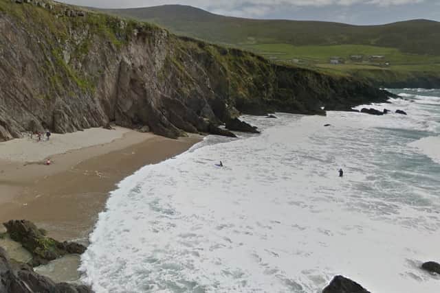 "The child’s head was bobbing up and down. When I grabbed him he was going under, so he started grabbing onto me and pushing me under," said Niall, who estimated the boy’s age at 7 or 8.