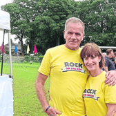 John Treacy, the vice-chair of Ribchester Rovers with club secretary and his partner Tracy Ormisher | Picture: Bridget Rabbitts