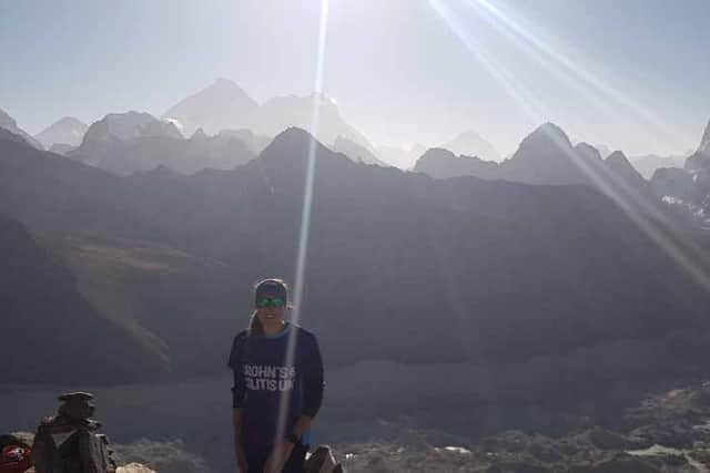 “Luckily, Crohn’s had prepared me well for that kind of experience and I coped much better than some others on the trip.”