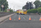 The Limerick to Bruff road remains closed following the incident