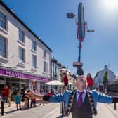 Street entertainers will be present in Carrick on Saturday, July 30 to celebrate the town's new look! Pictures: Keith Nolan