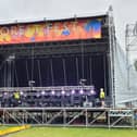 Big stage in Emo