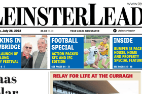 This week's  Leinster Leader is out today!