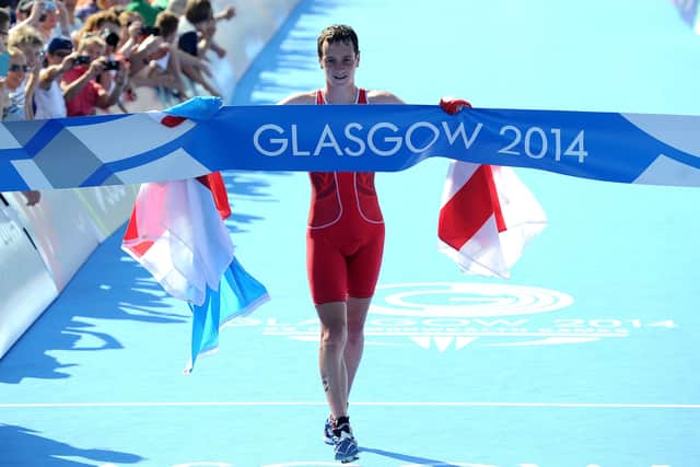 The men’s race was not nearly as competitive because of the incredible dominance of Yorkshire’s Brownlee brothers.