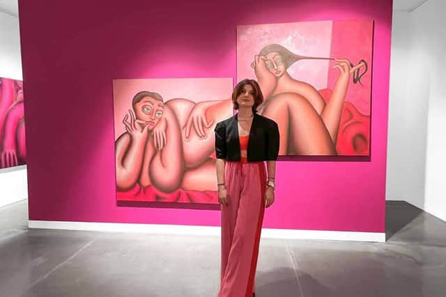 “To see people understanding and enjoying my work is a dream come true and, when I graduate, I hope to continue making art.”
