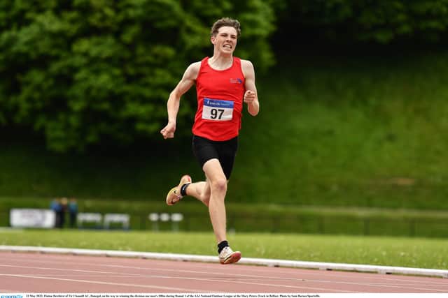 “It just got better and better,” he says. “I was chuffed even to get the PB in the heat.”