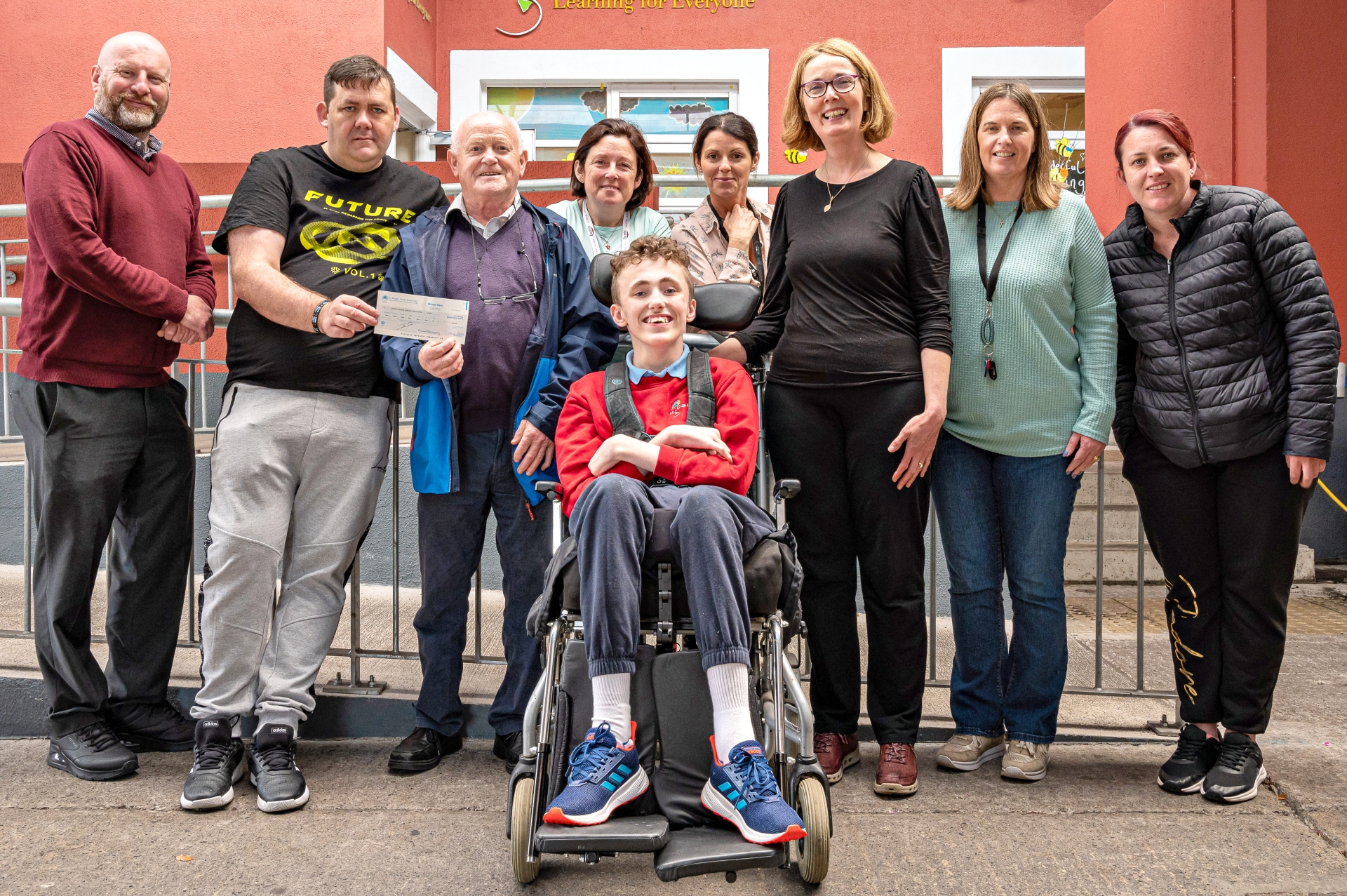 Surprise donation to Offaly School of Special Education