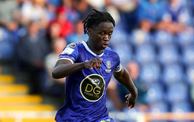 Waterford FC player Junior Quitirna. PIC: Sportsfile
