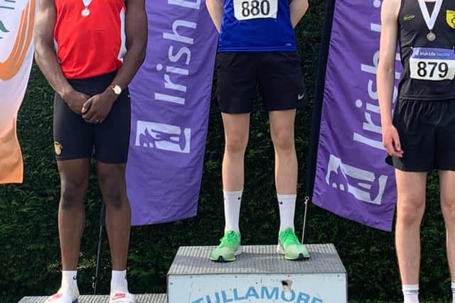 Gillespie jumped to 6.41m for bronze in the junior men long jump with a 7.76 effort taking gold to Leevale’s Reece Ademola.