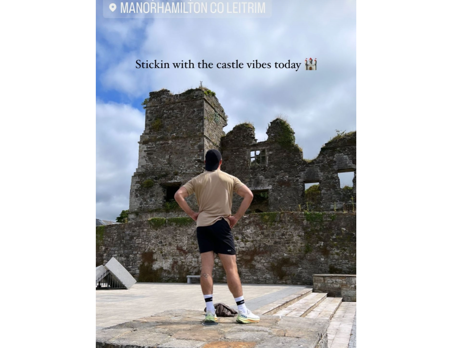 Love Island celebrity holidaying in Leitrim