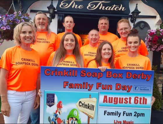 The hugely popular Soap Box Derby is making a very welcome return for this year's Vintage Week. The organisers assembled at the Thatch on Friday evening to announce details of the event.