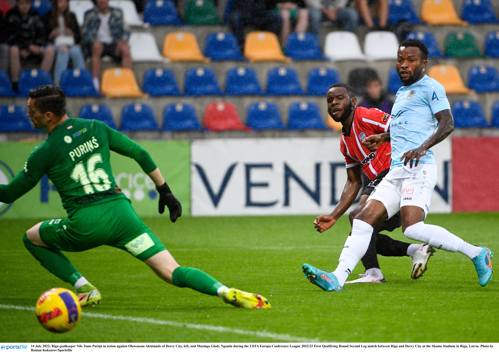 Missed chances cost Derry City as they fall to defeat in Riga