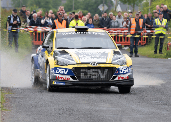 County Monaghan’s Josh Moffett (Hyundai i20 R5) is hot favourite to clinch the Triton Showers-backed Motorsport Ireland National Rally Championship in Sunday’s Tipperary Stonethrowers Rally