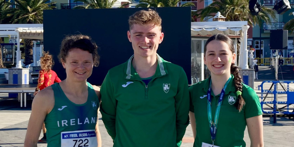 Jennifer Elvin, Sean McGinley and Amy Greene in Spain