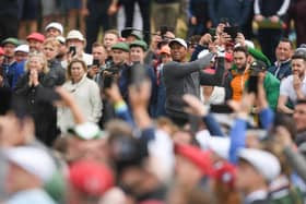 Tiger Woods in action at the JP McManus Pro-Am at Adare Manor I PICTURE: Sportsfile