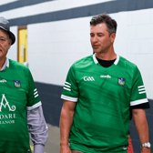 Sportsfile captured Bill Murray and Adam Scott on their way into Croke Park