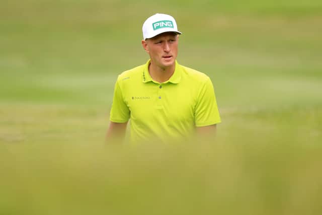 “It’s been a weird week really; shot 64 in the first round, didn’t miss a shot, and then the same today with a little bit of scrappiness in the middle.