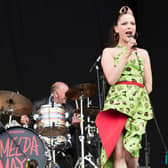 The 47-year-old singer performed at Glastonbury twice on Sunday