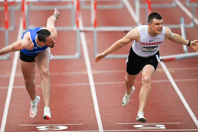 To put that into context, any performance that has a wind reading greater than 2.0 metre per second behind is considered illegal for record or qualification purposes for championship so running into that headwind is almost like running uphill.