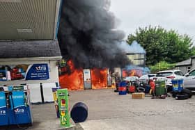 The scene of last week's blaze in Ballyneety