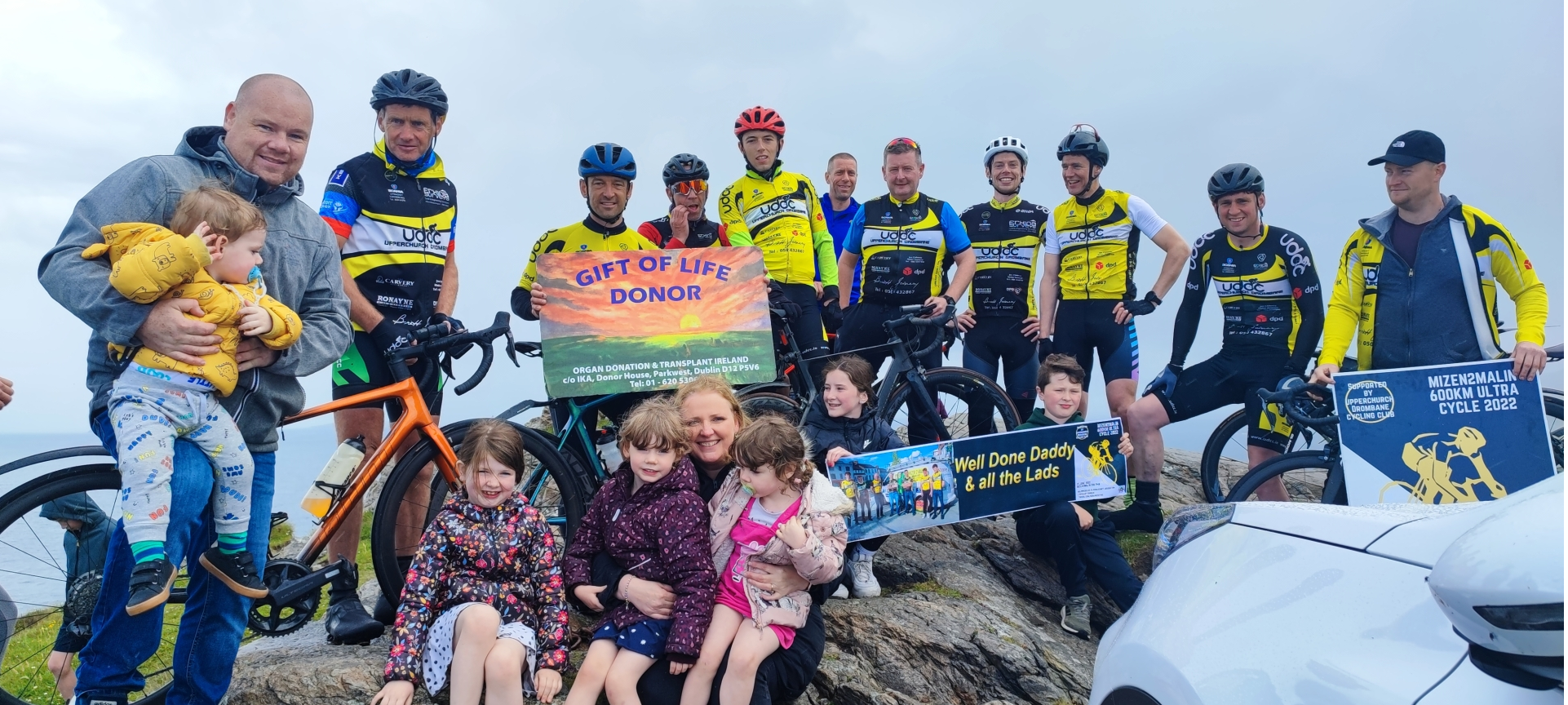 Tipperary's Magnificent 7 conquer Mizen to Malin challenge for kidney ...