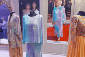 The exhibition about the late actress and comedian features a variety of garments, jewellery and dresses, many of which clearly display her love of animals