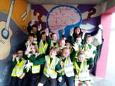 Junior Infants to sixth-class took part in our annual school spring clean