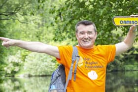 Martin King supporting Irish Hospice Foundation