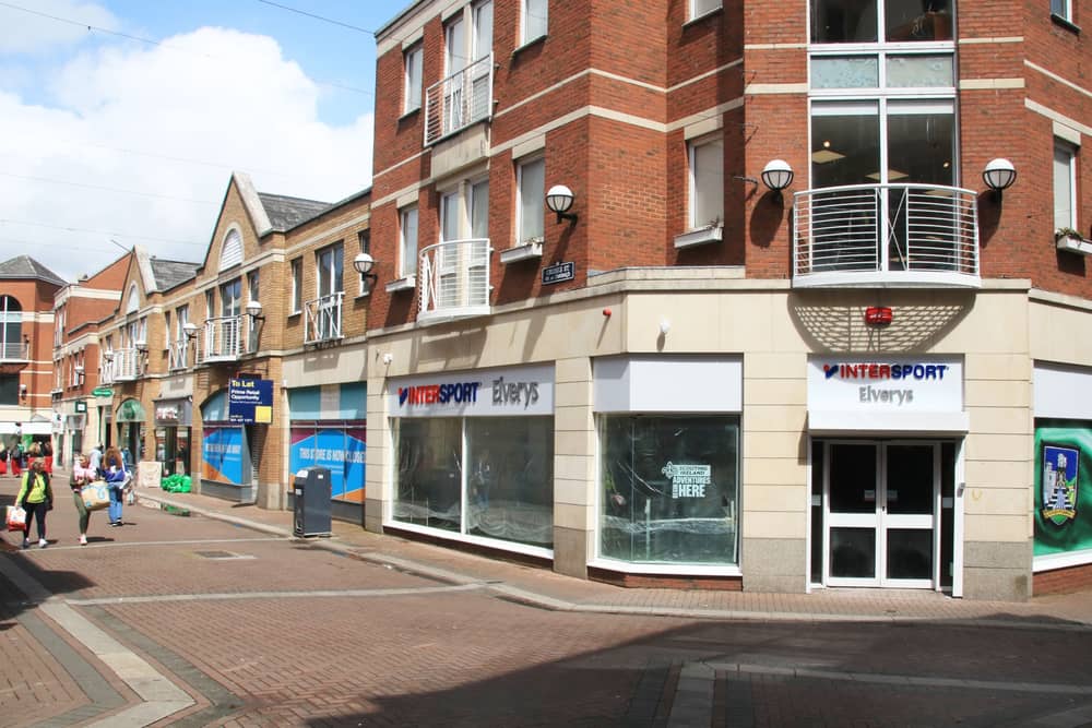 The new Intersport Elverys store at Cruises Street | PICTURE: Adrian Butler
