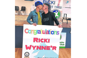 Ricki Wynne and his wife Triona