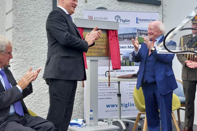 President Michael D Higgins and Ryan Tubridy attend launch of new ...
