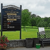 Cahir Park Golf Club's first hole teebox
