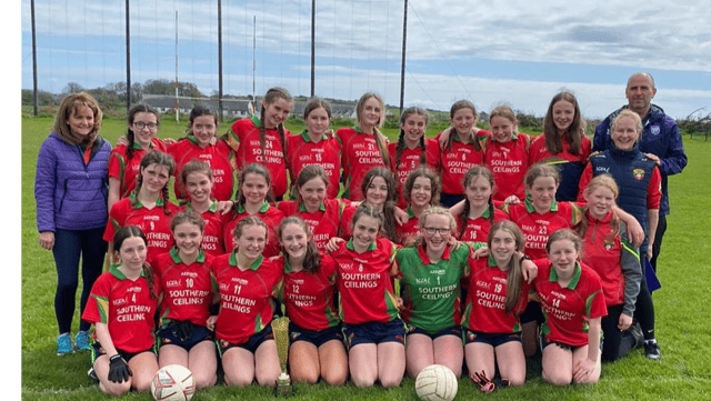 The Comeragh Rangers football team that won the recent U15 Féile Cup Final in Stradbally, county Waterford by defeating Tramore.