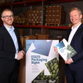 David Leydon, Head of Food and Agribusiness and Lorcan Bannon, Associate Director, Food and Agribusiness from ifac’s award-winning Food and Agribusiness advisory team launching the firm’s Packaging Re