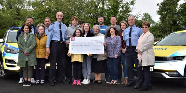 Garda Charlie Gallagher testimonial cheque presentation PHOTOS: Siobhán McNamara