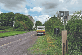 Robert Hickey claims the council cut the hedge on the main road in recent weeks and about 12 feet in the public road leading to his property but stopped there