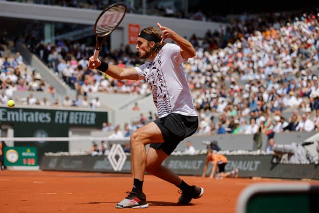 “It was part of the tactic to be as aggressive as possible. Tsitsipas attacks every ball. I had to be aggressive, play fast, and I really like playing the drop shots. It worked out and I’m really happy.”