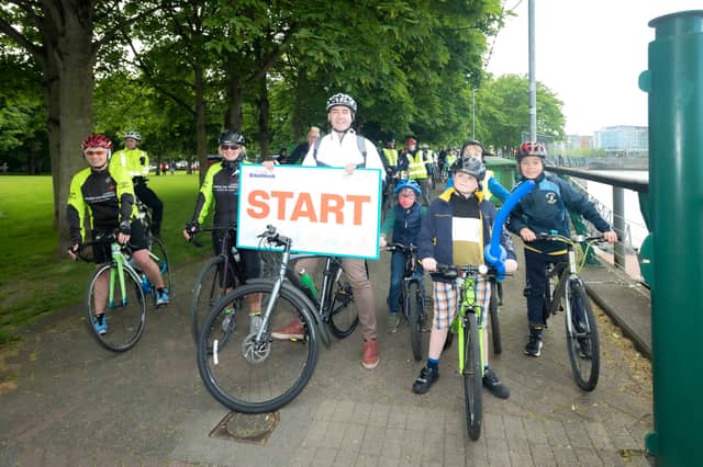 Mayor of the city and county of Limerick, Cllr Daniel Butler took part in the final event of Bike Week 2022 | PICTURES: Keith Wiseman