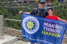 Jennifer Doherty made the trip to Everest base camp with mountaineer Jason Black due to support from the Donegal Centre for Independent Living